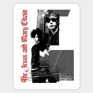 ^^^ The Jesus & Mary Chain Glitch Artwork ^^^ Sticker